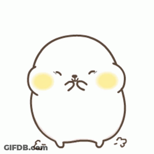 Cartoon Character With Heart On Head GIF