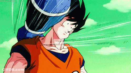 Cartoon Character With Helmet Close Up GIF