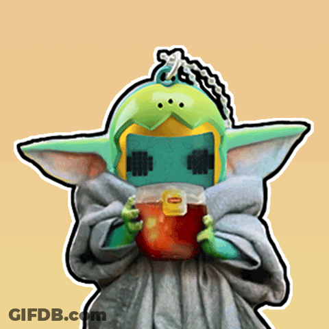 Cartoon Character With Helmet Holding Lipton Tea GIF