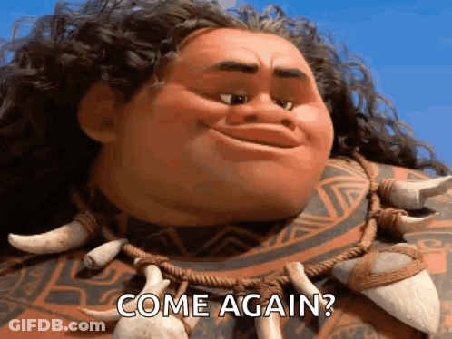 Cartoon Character With Hook On Tail Screaming In Dark GIF
