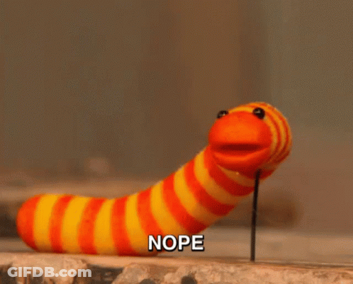 Cartoon Character With Huge Mouth Swimming In Ocean GIF