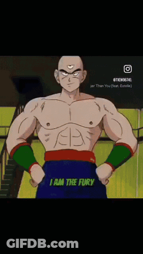 Cartoon Character With I Am The Fury On Pants GIF