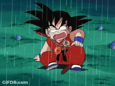 Cartoon Character With Kame Necklace GIF