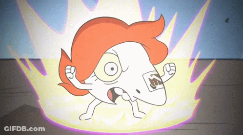 Cartoon Character With KS Sticker GIF