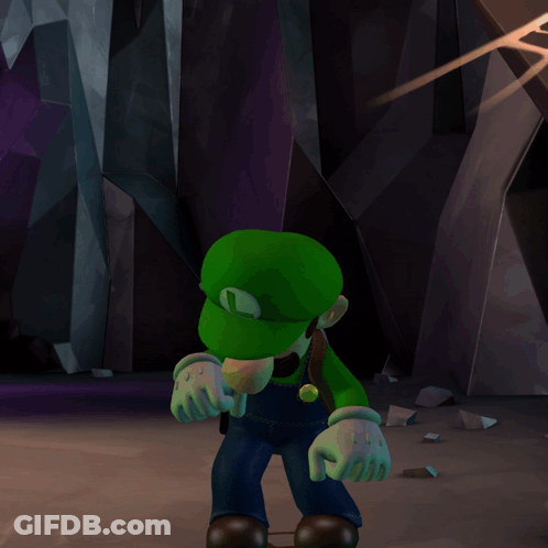 Cartoon Character With L On Hat GIF