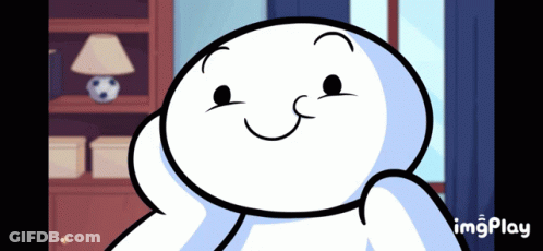 Cartoon Character With Lamp And Imgplay GIF
