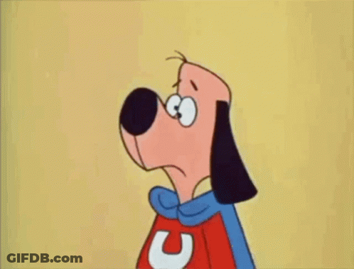 Cartoon Character With Letter C Slapped In Face GIF