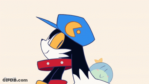 Cartoon Character With Letters Pmujii GIF