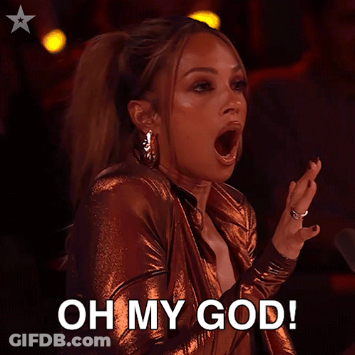 Cartoon Character With Lightning Bolt On Face OMG GIF
