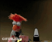 Cartoon Character With Lightning Bolt Out Of Head GIF