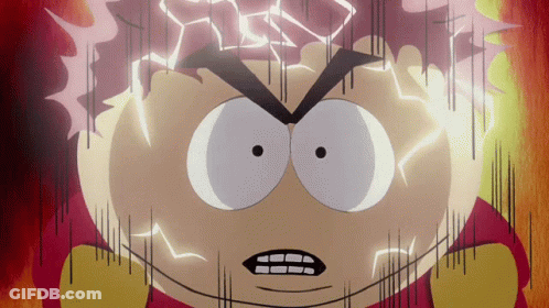 Cartoon Character With Lightning Bolt GIF