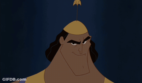 Cartoon Character With Long Neck And Yellow Shirt GIF