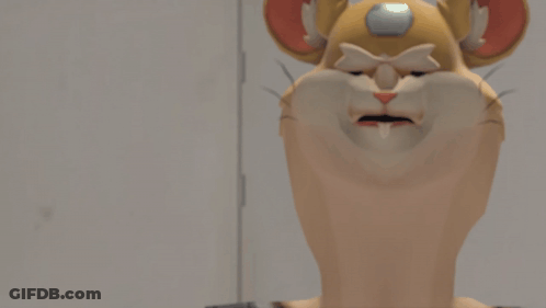 Cartoon Character With Long Neck GIF
