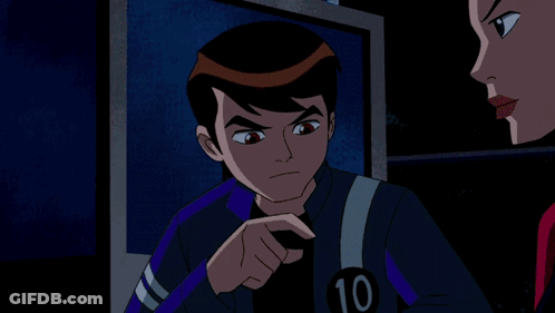 Cartoon Character With Mask In Front Of Building GIF