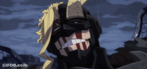 Cartoon Character With Mask GIF