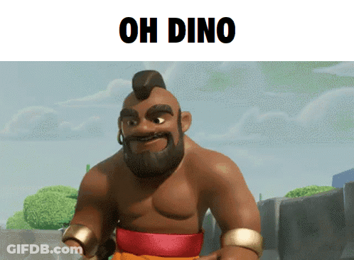 Cartoon Character With Mohawk Saying Oh Dino GIF