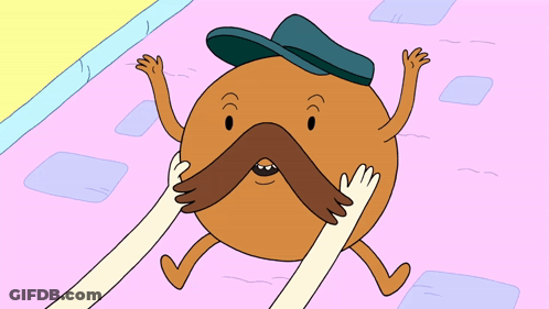 Cartoon Character With Mustache And Hat GIF