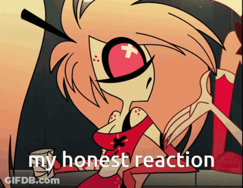 Cartoon Character With My Honest Reaction GIF