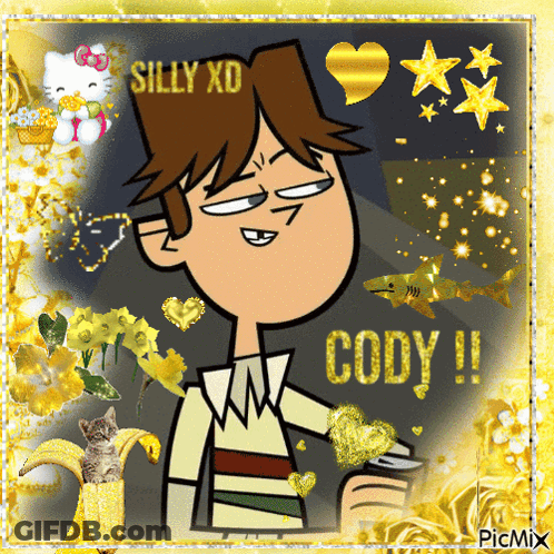 Cartoon Character With Name Cody GIF