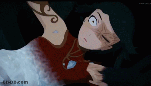 Cartoon Character With Necklace GIF