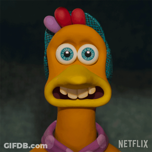 Cartoon Character With Netflix GIF