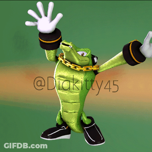 Cartoon Character With Number 45 GIF