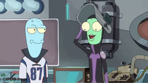 Cartoon Character With Number 87 On Shirt GIF