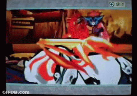 Cartoon Character With Number 9 On Chest GIF
