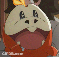 Cartoon Character With Open Mouth GIF