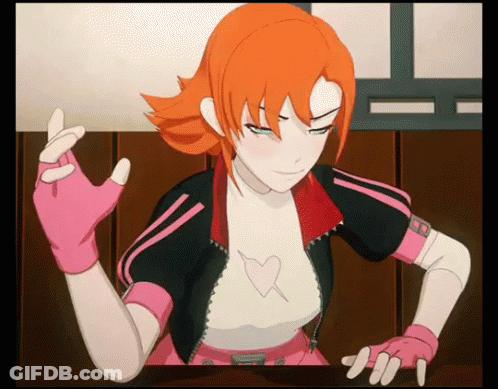 Cartoon Character With Orange Hair Giving Thumbs Up GIF