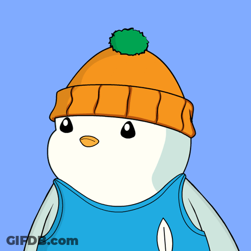 Cartoon Character With Orange Hat And Blue Surfboard Tank Top GIF