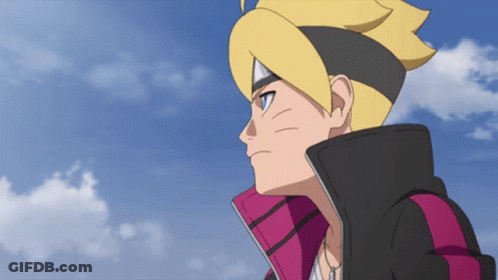 Cartoon Character With Pink And Black Jacket GIF