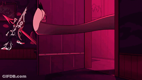 Cartoon Character With Pink Hair And Green Glasses GIF