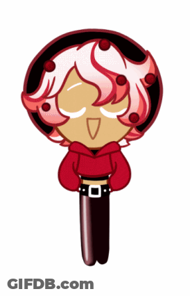 Cartoon Character With Pink Hair And Red Shirt GIF