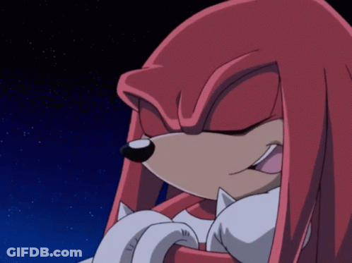 Cartoon Character With Pink Hair And White Gloves GIF