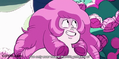 Cartoon Character With Pink Hair Quote GIF