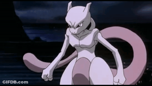 Cartoon Character With Pink Tail GIF