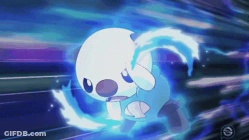 Cartoon Character With Pokemon Logo GIF