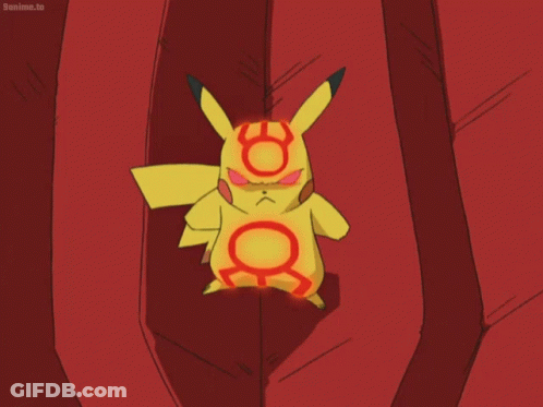 Cartoon Character With Pokemon On Head GIF