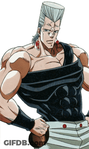 Cartoon Character With Ponytail And Earrings GIF
