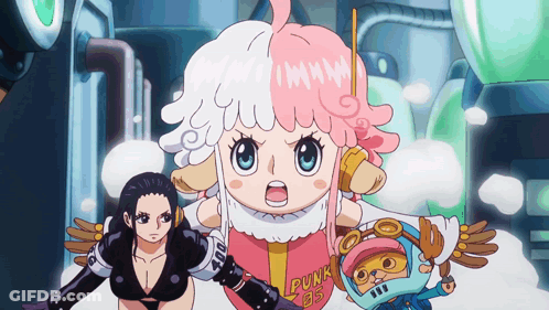 Cartoon Character With Punk 25 Shirt GIF