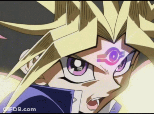 Cartoon Character With Purple Eye GIF