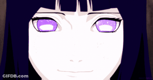 Cartoon Character With Purple Eyes GIF