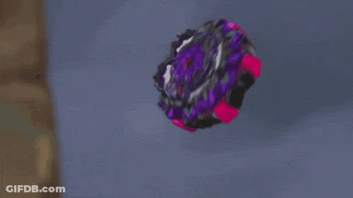 Cartoon Character With Purple Hair Fist Pump GIF