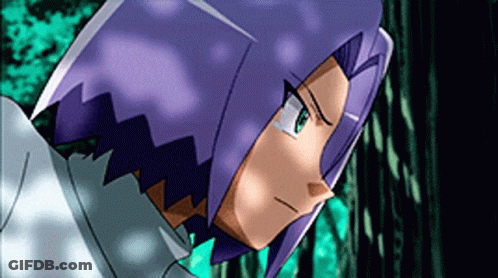 Cartoon Character With Purple Hair Looking GIF