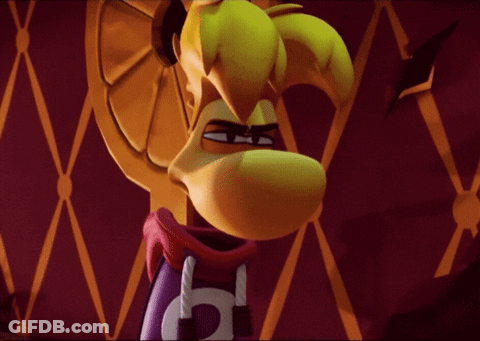 Cartoon Character With Purple Shirt And Letter P GIF