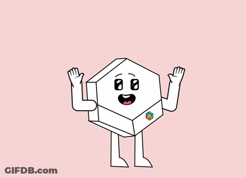 Cartoon Character With Rainbow Sticking Out Of Shorts In Flower Field GIF