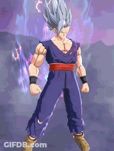 Cartoon Character With Red Belt GIF