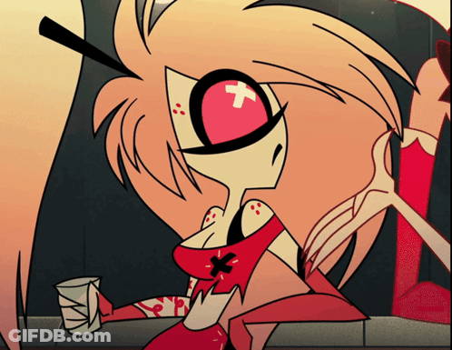 Cartoon Character With Red Cross On Head GIF