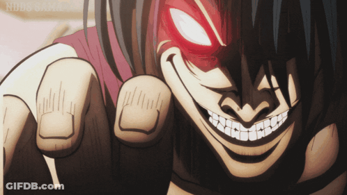 Cartoon Character With Red Eye GIF